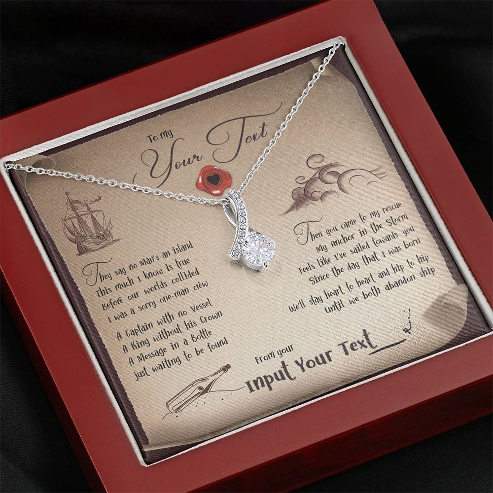 Message in a Bottle - Aurora Necklace - iHeartArts