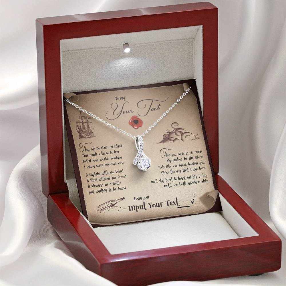 Message in a Bottle - Aurora Necklace - iHeartArts
