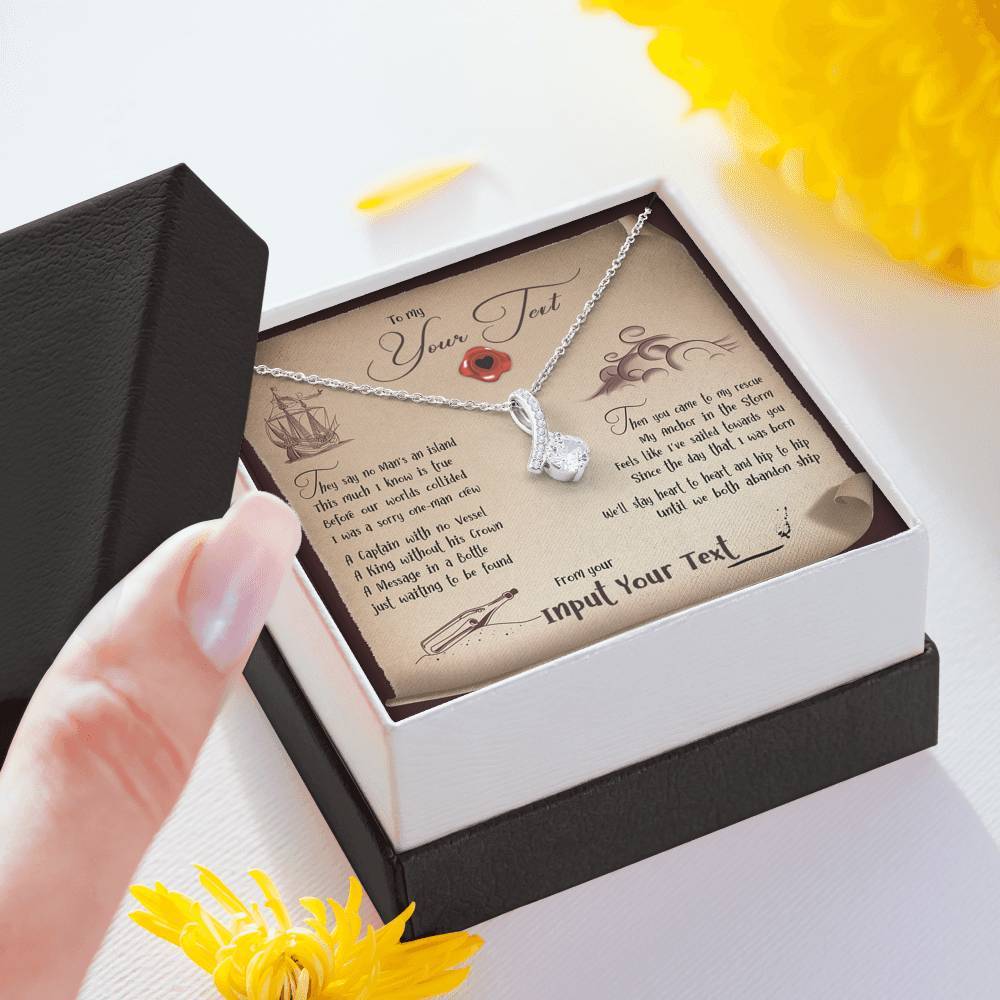 Message in a Bottle - Aurora Necklace - iHeartArts