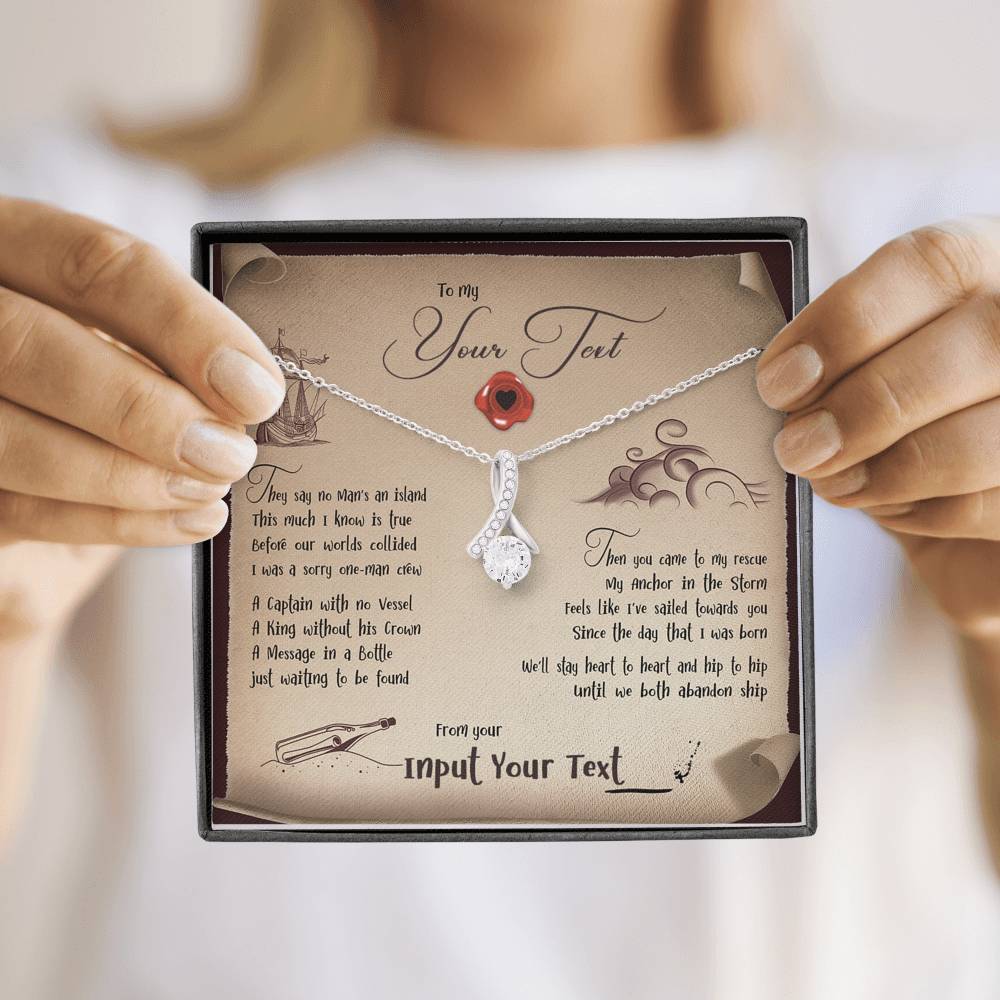 Message in a Bottle - Aurora Necklace - iHeartArts