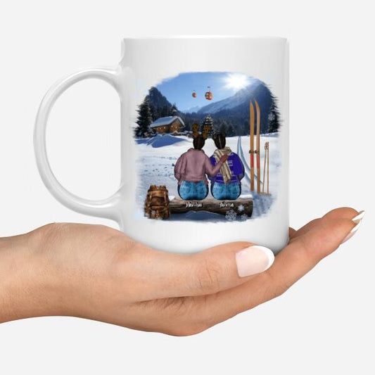 After Ski Sisters - Personalized Mug 10oz | 15oz
