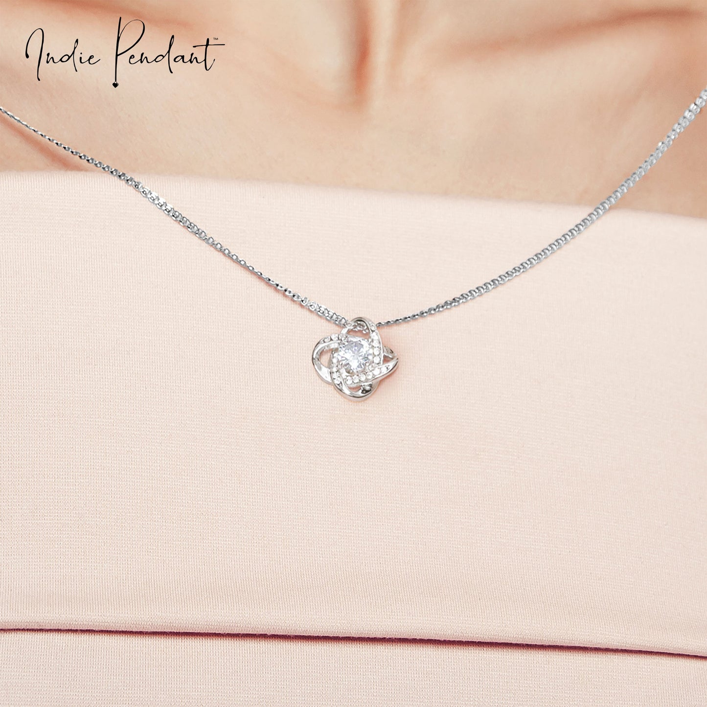 To My wife from husband, Happy Valentine's Day Custom Name | Butterflies - Love Knot