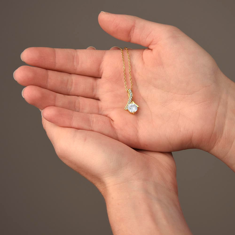 To My Wife from Husband, Happy Valentine's Day - I Choose You - Alluring Beauty