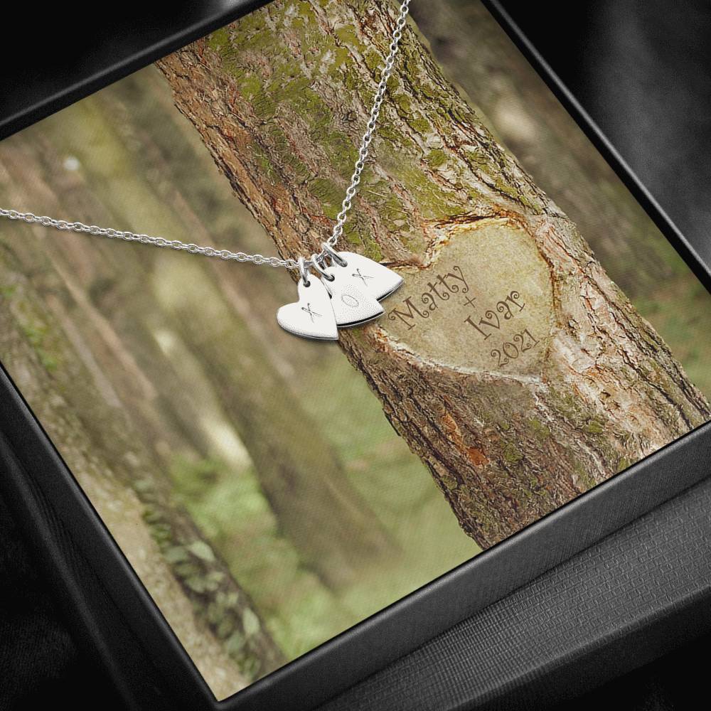 Carved Love Tree - Sweetest Hearts Necklace - iHeartArts