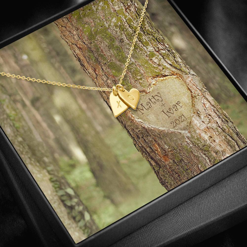 Carved Love Tree - Sweetest Hearts Necklace - iHeartArts