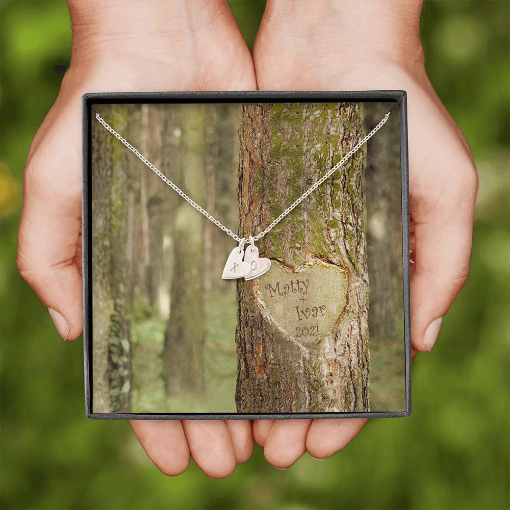 Carved Love Tree - Sweetest Hearts Necklace - iHeartArts