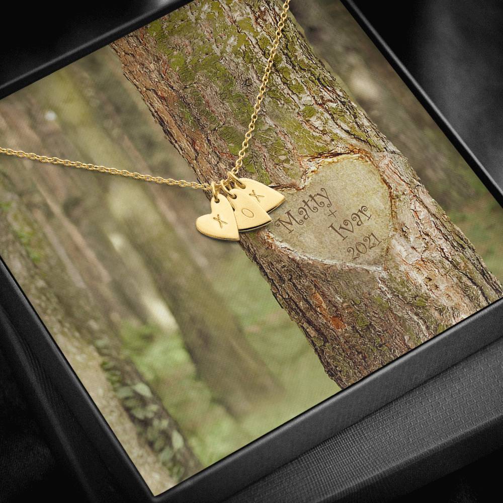 Carved Love Tree - Sweetest Hearts Necklace - iHeartArts