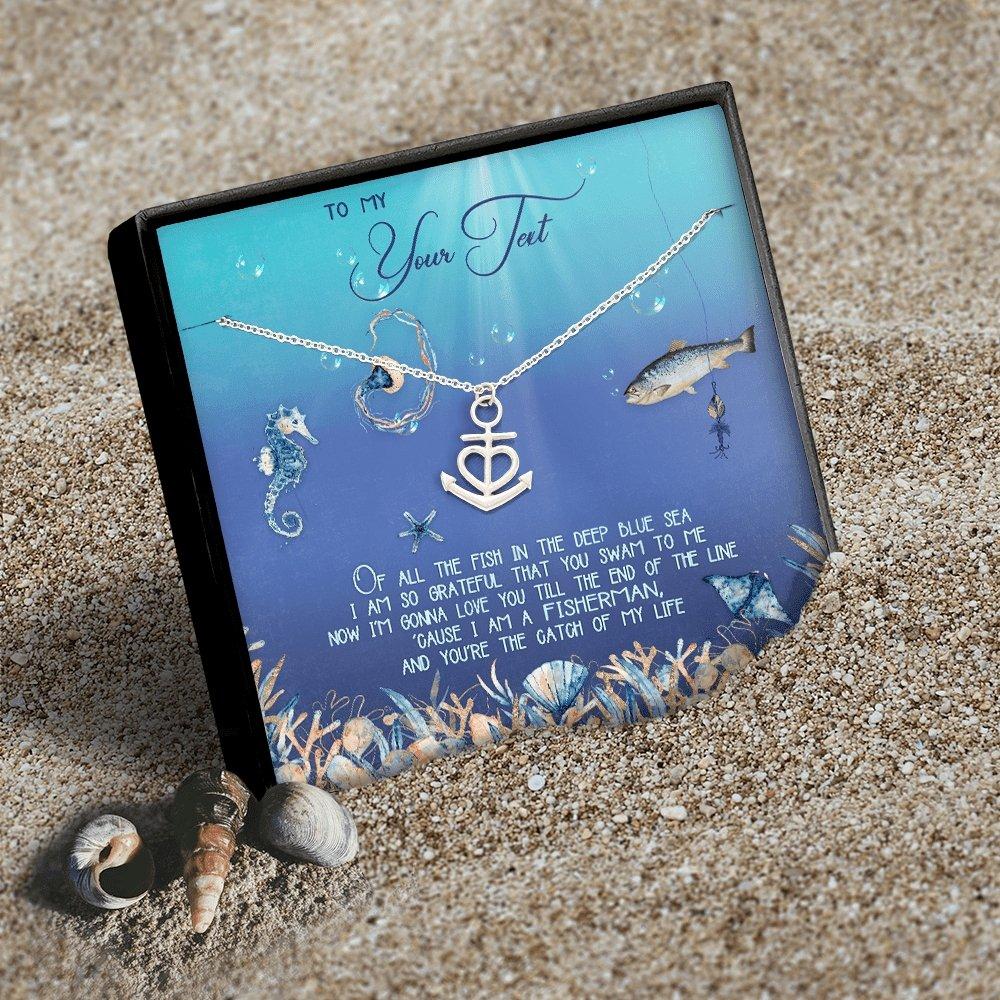 Catch Of My Life - Anchor Necklace - iHeartArts
