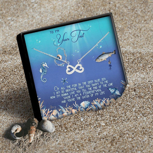 Catch Of My Life - Infinity Hearts Necklace - iHeartArts