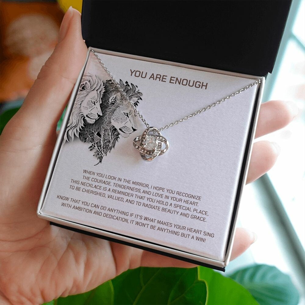 Indie Pendant - Strong Woman Necklace: A sturdy necklace, perfect for independent women.