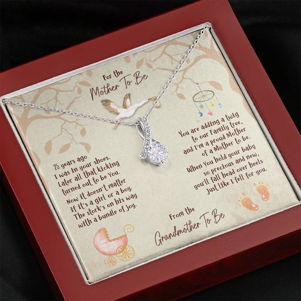 Mother To Be [From Grandmother] - Aurora Necklace - iHeartArts