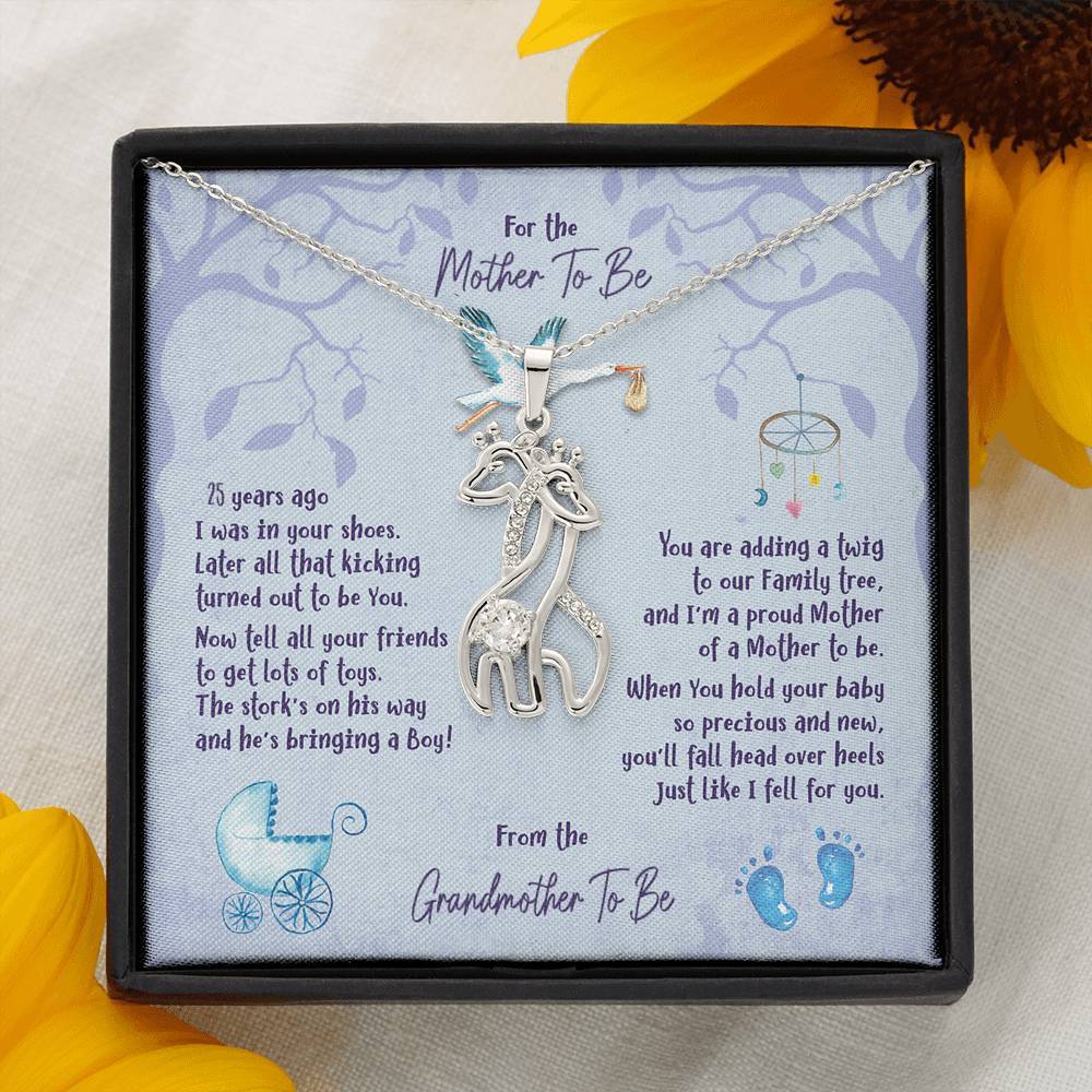 Mother To Be [From Grandmother] Graceful Love Giraffe - iHeartArts