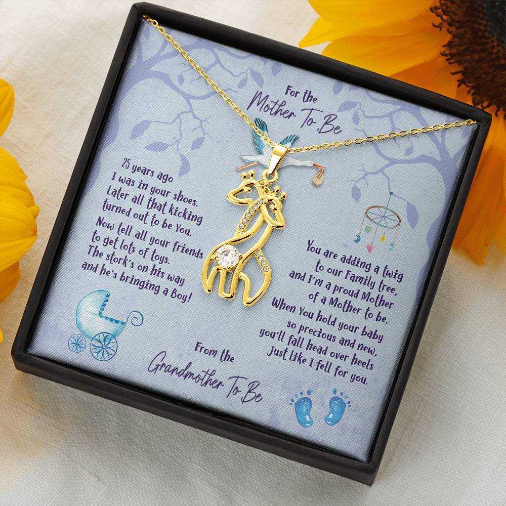 Mother To Be [From Grandmother] Graceful Love Giraffe - iHeartArts