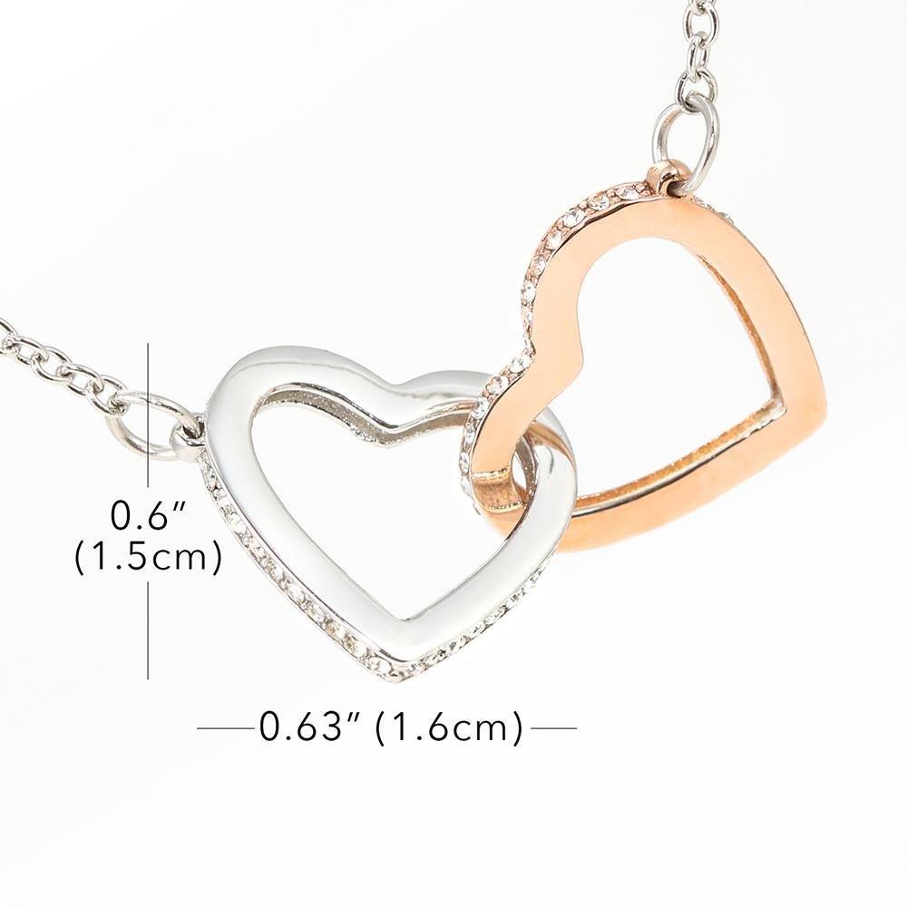 Mother To Be [From Grandmother] Interlocking Hearts Necklace - iHeartArts