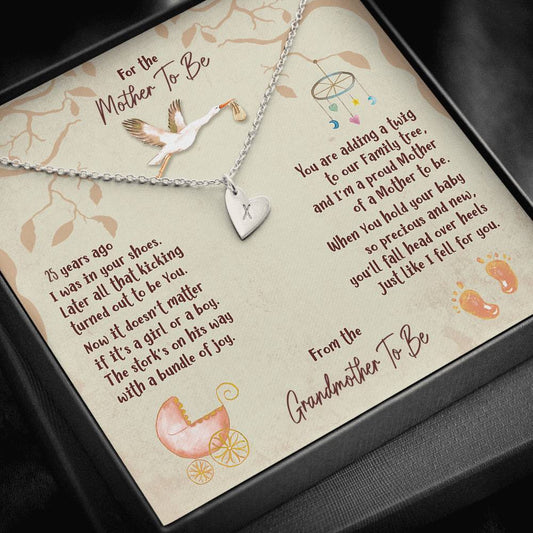 Mother To Be [From Grandmother] Sweetest Hearts Necklace - iHeartArts
